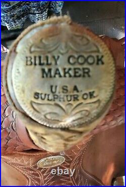 16 Billy Cook Barrel Saddle