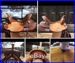 16 Billy Cook Barrel Saddle. Flex Tree! BARELY USED