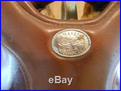 16 Billy Cook Leather Reining Saddle Sulphur OK Great Used Condition