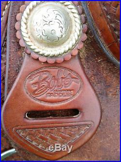 16 Bob's Custom Reined Cowhorse Saddle