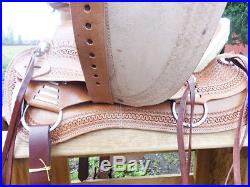 16 COWBOY WESTERN WADE RAWHIDE ROPER ROPING RANCHER RANCH LEATHER HORSE SADDLE
