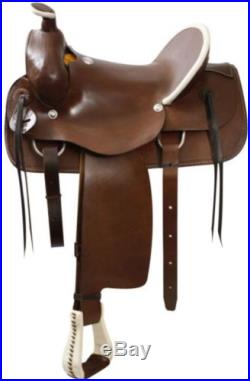 16 Circle S Roping Style Western Pleasure Saddle With Hard Leather Seat