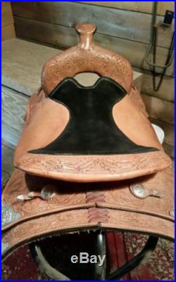 16 Circle Y Equitation Show quality western saddle and matching Bridle