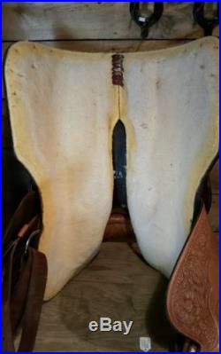 16 Circle Y Equitation Show quality western saddle and matching Bridle