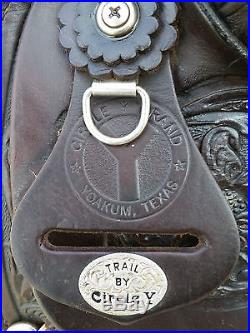 16 Circle Y Park & Trail Saddle Made in Texas