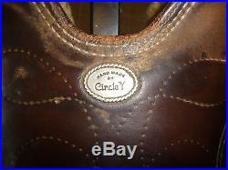 16 Circle Y Roping All Around Saddle With Heavy Duty Roping Cinch # 1238