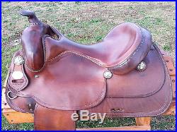16 Crates Reining Cowhorse Saddle (Made in Tennessee) Reiner No Reserve