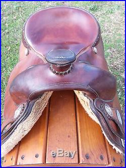 16 Crates Reining Cowhorse Saddle (Made in Tennessee) Reiner No Reserve