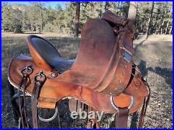 16 Crest Ridge Western Trail Saddle 5 Cantle Cinch Included