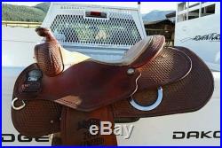 16 NRHA trophy reining saddle from Pards Western Shop
