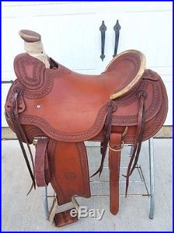 16 Original Billy Cook Model 2182 Wade Tree Ranch Saddle Nice