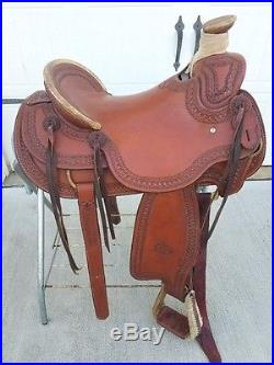16 Original Billy Cook Model 2182 Wade Tree Ranch Saddle Nice