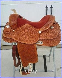 16 Original Billy Cook Western Saddle Made in Sulphur, OK, Trail/Reining/Show