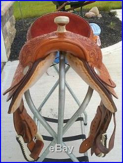 16 Original Billy Cook Western Saddle Made in Sulphur, OK, Trail/Reining/Show