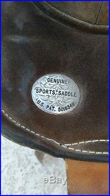 16 Original Bob Marshall Treeless Sports Saddle