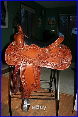 16 Reining Saddle Classic Cowboy Texas
