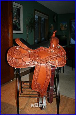 16 Reining Saddle Classic Cowboy Texas