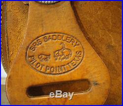 16 SRS Paul Taylor Saddlery Western Trophy Roping Saddle Pleasure & Trail