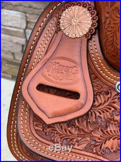16 Silver Royal Maverick Calf Roper Saddle Roping Rodeo- All Around- New