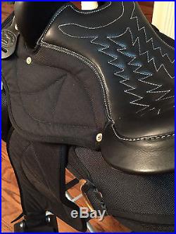 16 TN Saddlery Quilted Gaited Western Endurance