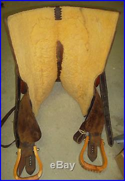 16 Used Brazo's Saddlery Cutting Saddle #3 834 1