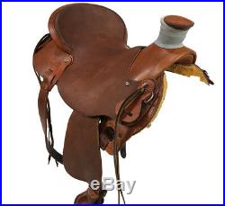16 Wade Lightweight Ranch Roping Cowboy Saddle, Weighs Less Than 25 Lbs