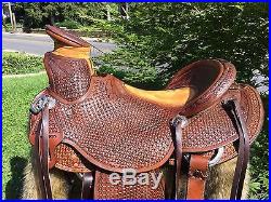 16 Wade Roping/Ranch/Trail Saddle with Guadalajara horn- IN STOCK! (Buckaroo)