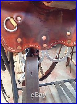 16 Weaver Leather Trail Saddle