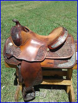 16 Western Pleasure Show Saddle Made in Texas