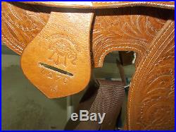16 Winners Circle show saddle with some tooling and silver