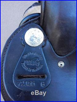 16 brown Simco western trail saddle