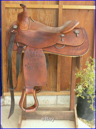 16 inch Bob's reining saddle