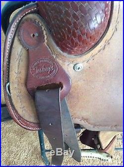 16 inch Teskey ranch/working saddle