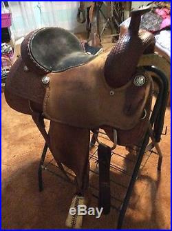 16 inch Teskey ranch/working saddle
