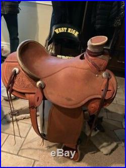16 wade buckaroo saddle with a 6.5 gullet