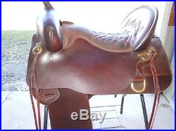 17 1/2 inch Tucker Buffalo Trail Saddle Older but only used couple times! New