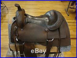 17 BILLY COOK WESTERN RANCH/ CUTTING SADDLE