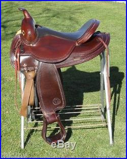 17 CIRCLE Y Flex Lite Park & Trail Western Horse Saddle VERY Lightly Used