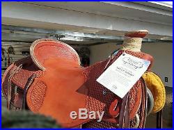 17 inch Billy Cook Ranch Saddle with Wade Tree