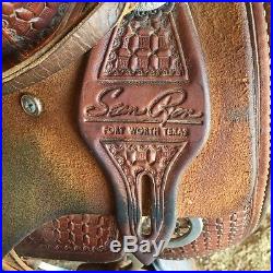 17 inch Sean Ryon cutting saddle
