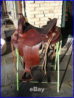 American Flex 16 inch seat, Western Trail Pardner saddle Super comfortable