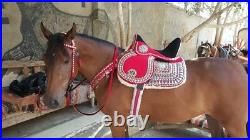 Arabian Horse Saddle Egyptian Dancing Saddle Handmade saddle dancing Horse