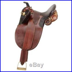 Australian Outrider Stock Poley Saddle with Horn and Fittings 7 Gullet