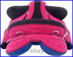 Australian Stock Synthetic Suede Saddle Tack with matching Set Free Shipping