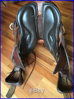 BEAUTIFUL Big Horn 16 Voyager with Sil Cush Western Saddle FQHB