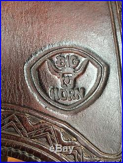 BEAUTIFUL Big Horn 16 Voyager with Sil Cush Western Saddle FQHB