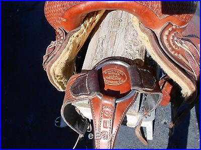 BILLY COOK ROPING RANCH SADDLE 15.5 INCH