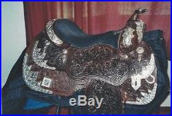 Billy Royal Western Show Saddle 16