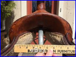 Ballards 15 1/2 Western Barrel Saddle Made in USA VERY NICE