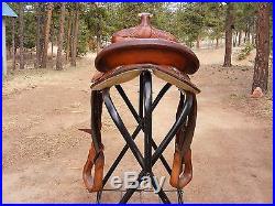 Beautiful Circle Y Barrel/Trail Saddle, 14 1/2 Seat